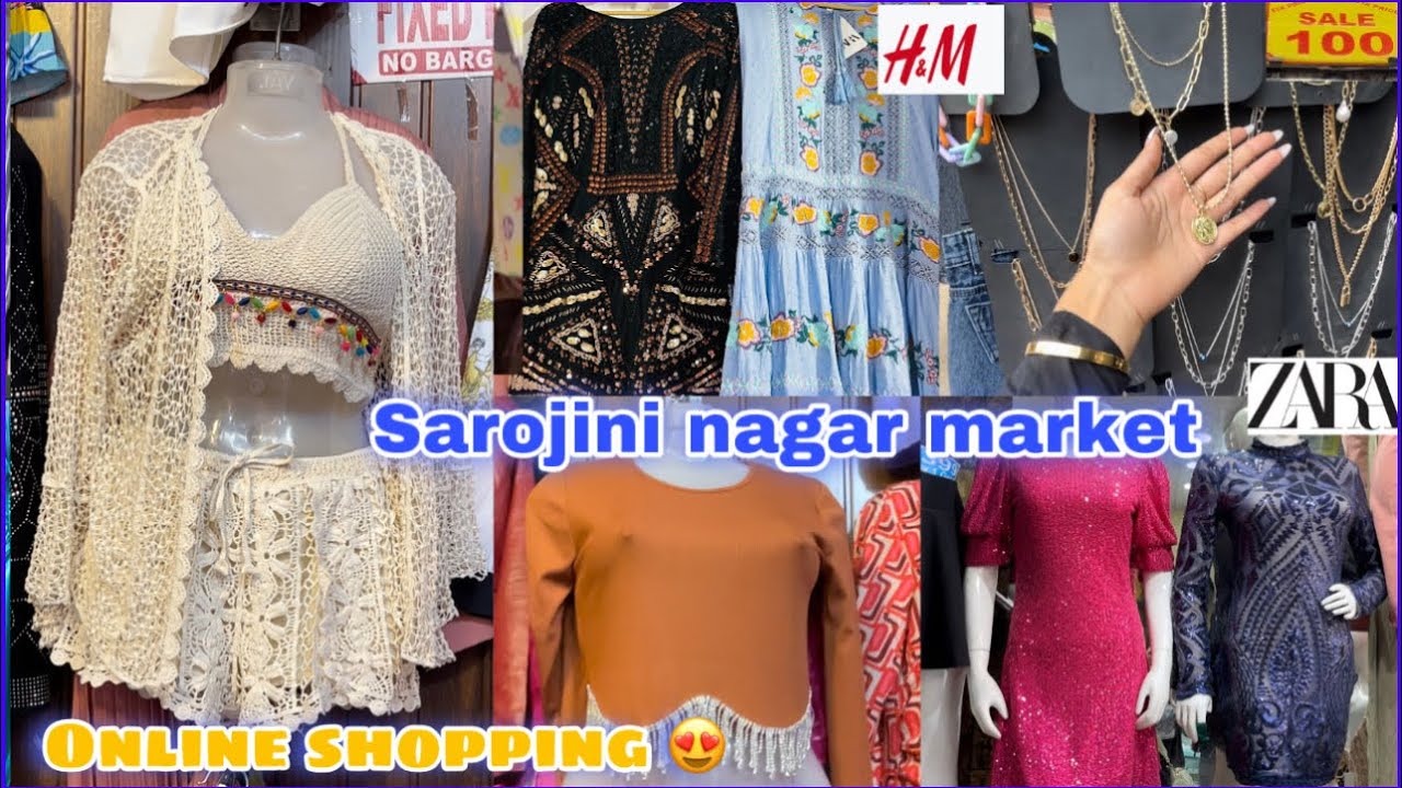 SAROJINI NAGAR MARKET DELHI || Latest summer collection with shop no part-2 #sarojininagarmarket