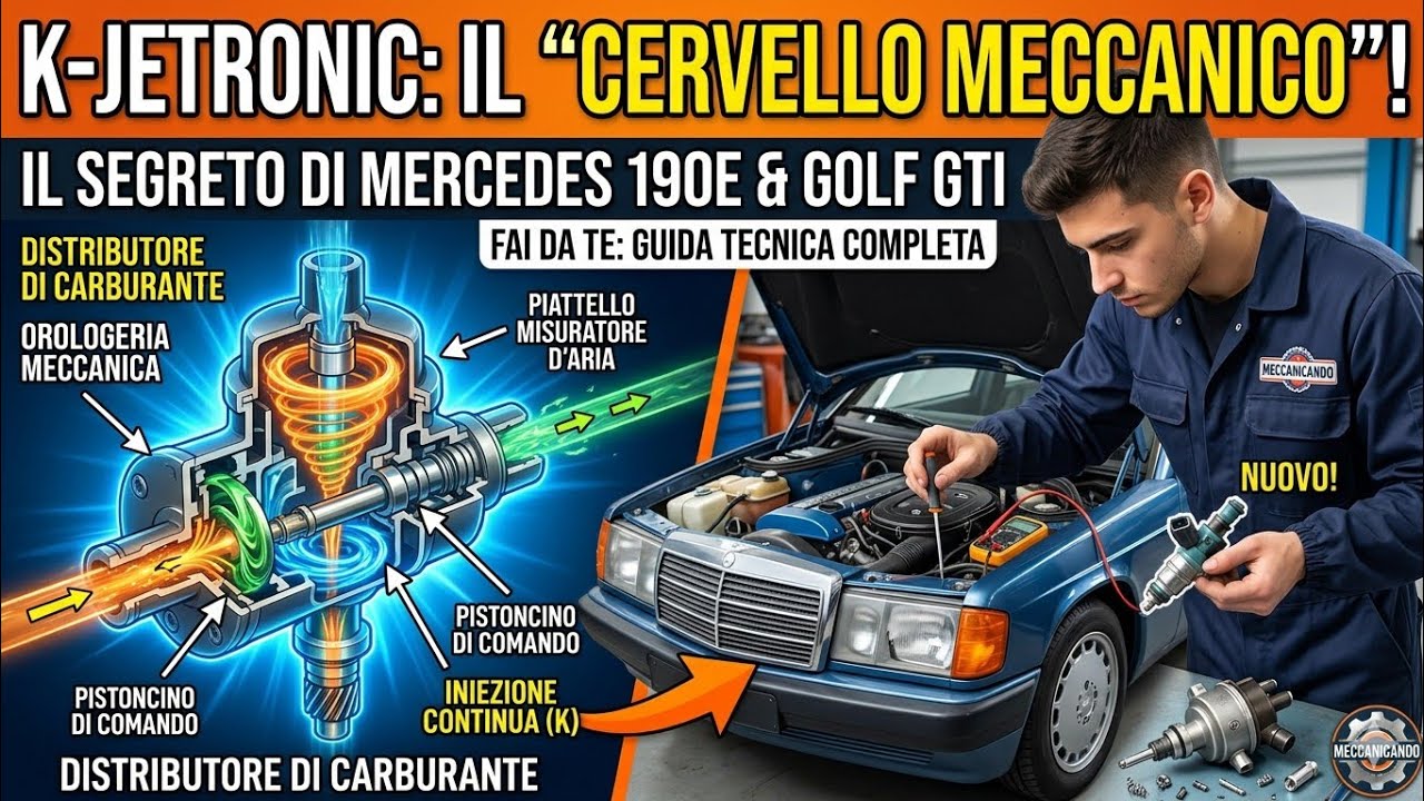sistemi di alimentazione Bosch, K-Jetronic e KE-Jetro