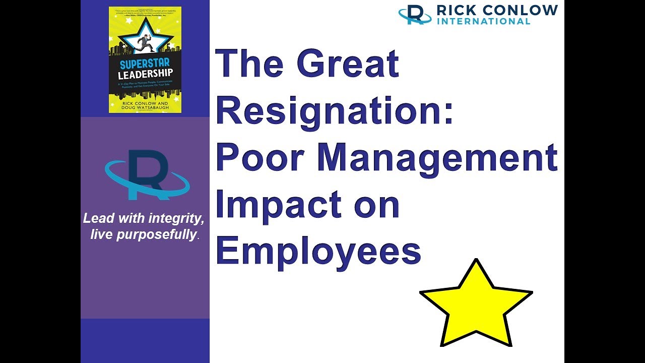 The Great Resignation: Poor Management Impact on Employees