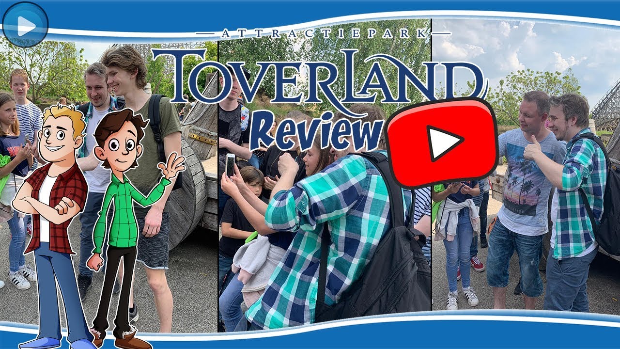 8 UUR IN DE ACHTBAAN! YOUTUBERSxTOVERLAND - TOVERLAND REVIEW