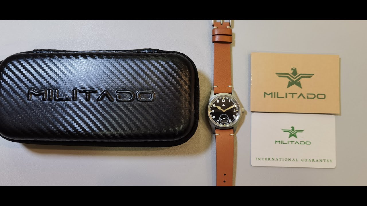 Militado Vintage Field Watch D12 V2 Version