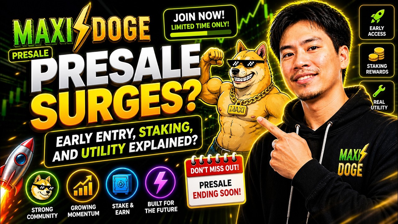 Flashback Maxi Doge Presale Surges? Early Entry, Staking, and Utility Explained?