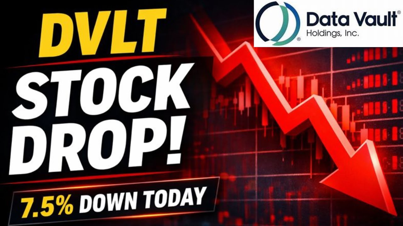 Акции DataVault AI (DVLT) упали на 7,5% &mdash; Полный анализ и обновление для инвесторов - Акции DVLT
