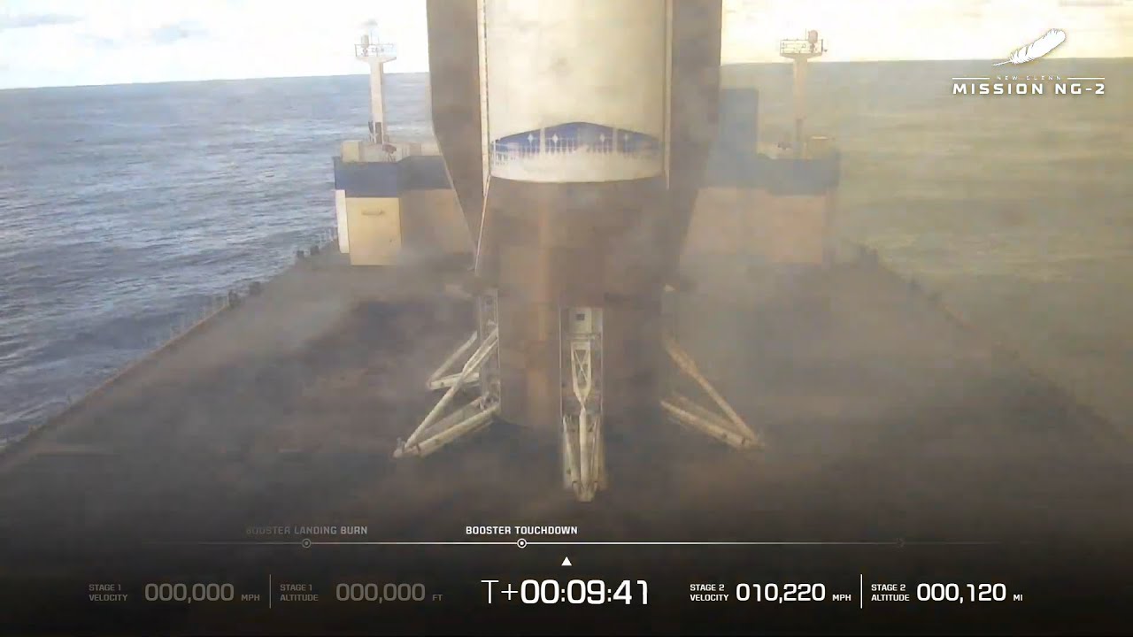 Blue Origin New Glenn NG-2 Test Launch and Landing, November 13, 2025
