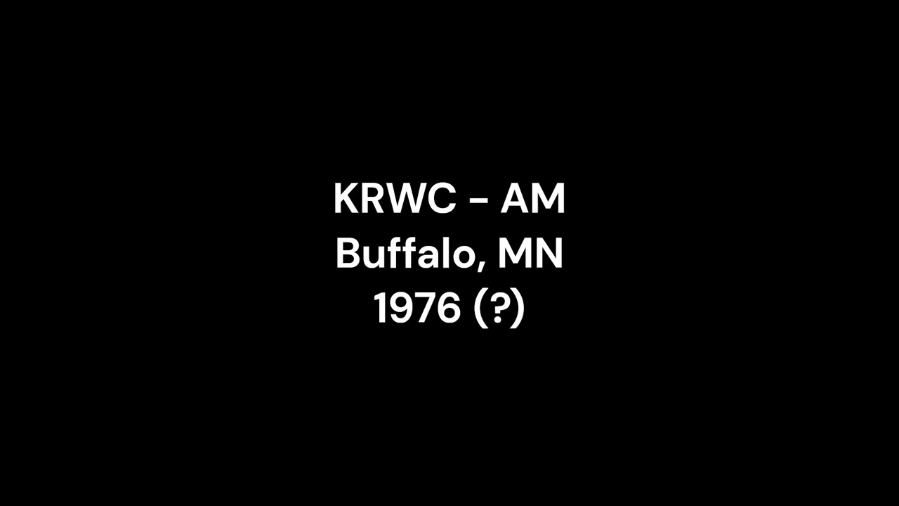 KRWC Radio Aircheck - Toivo Kangas Weather Show compilation (1976)