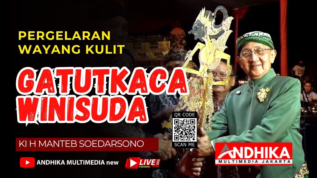 🔴WAYANG KULIT || GATUTKACA WINISUDA || DALANG KI H MANTEB SOEDARSONO