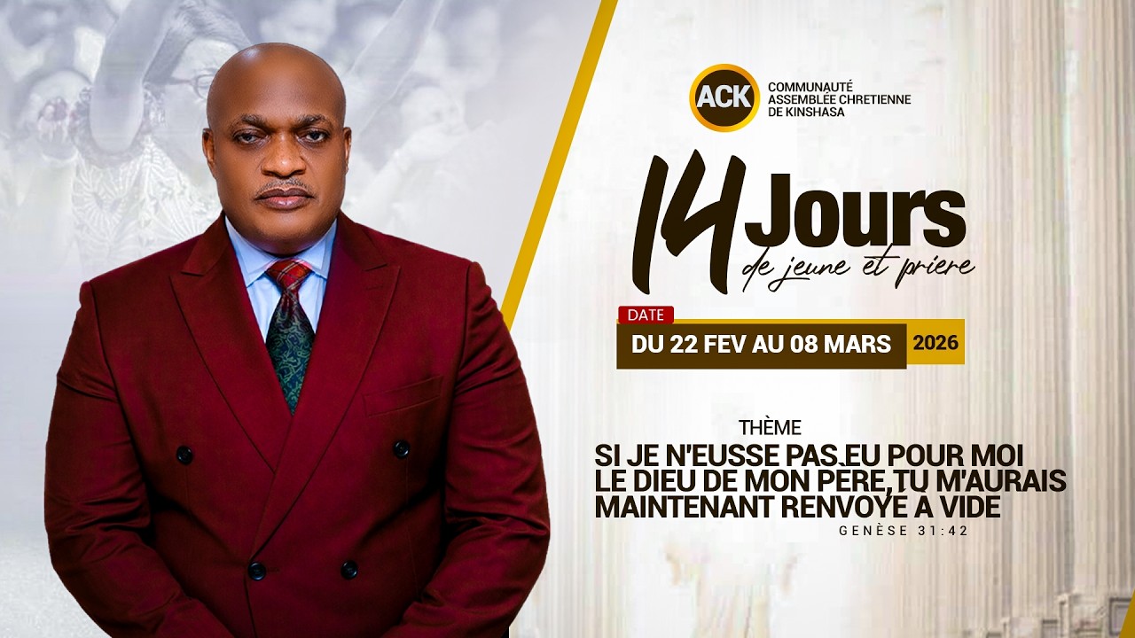 SI JE N'EUSSE PAS EU POUR MOI LE DIEU DE MON PERE... AVEC L'EVEQUE PASCAL MUKUNA /MARDI 10 MARS 2026