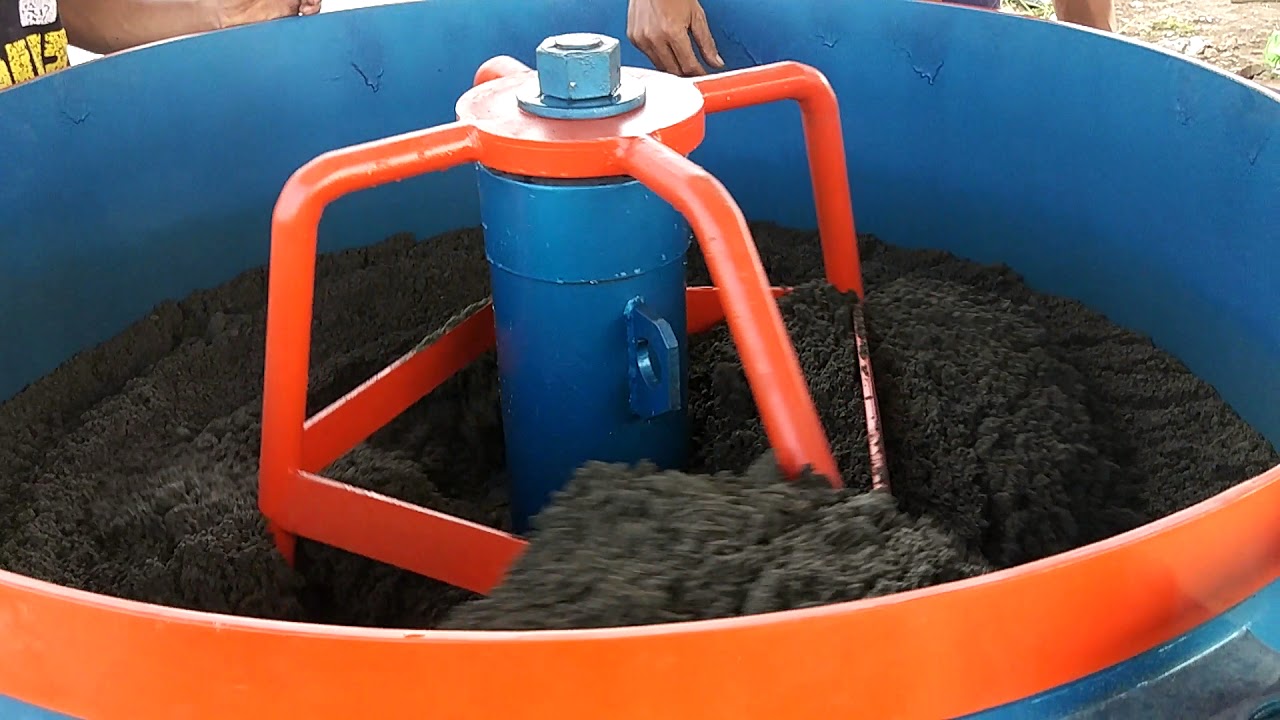 Mesin mixer pengaduk batako / paving