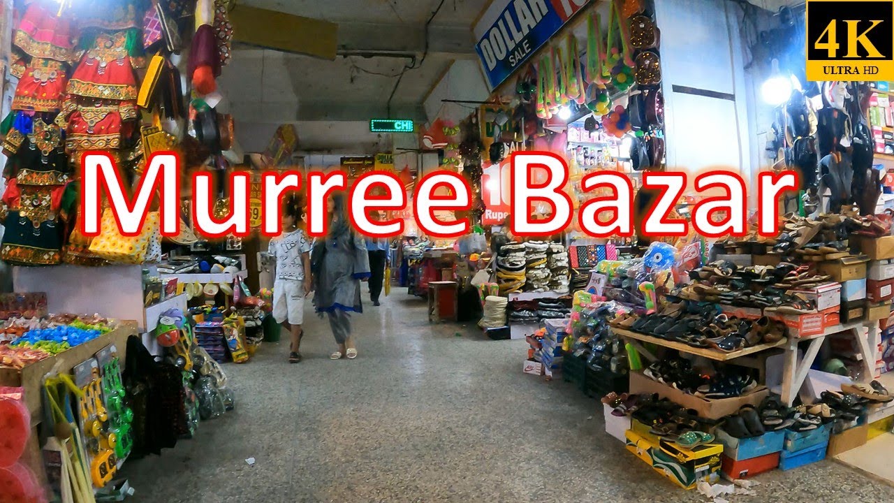 4K UHD Walking 🚶‍♂️ in Murree Bazar, Murree, Pakistan