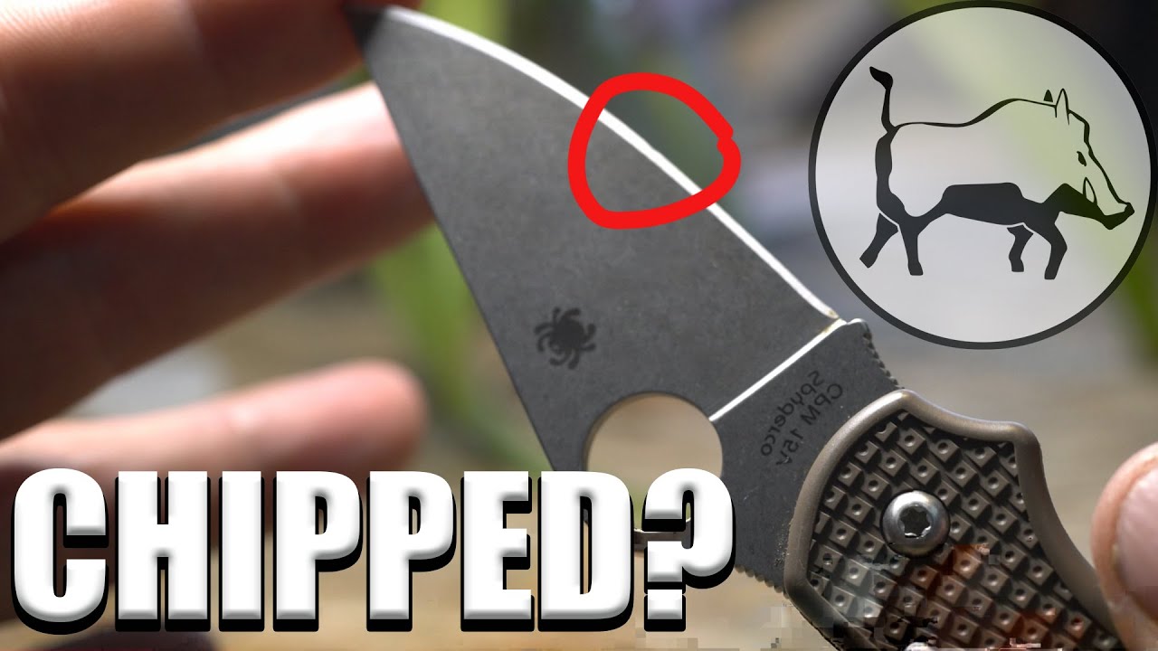 Wyszczerbione czy składane ostrze noża? Wycofany z produkcji model CPM 15v Spyderco trafia w meta...