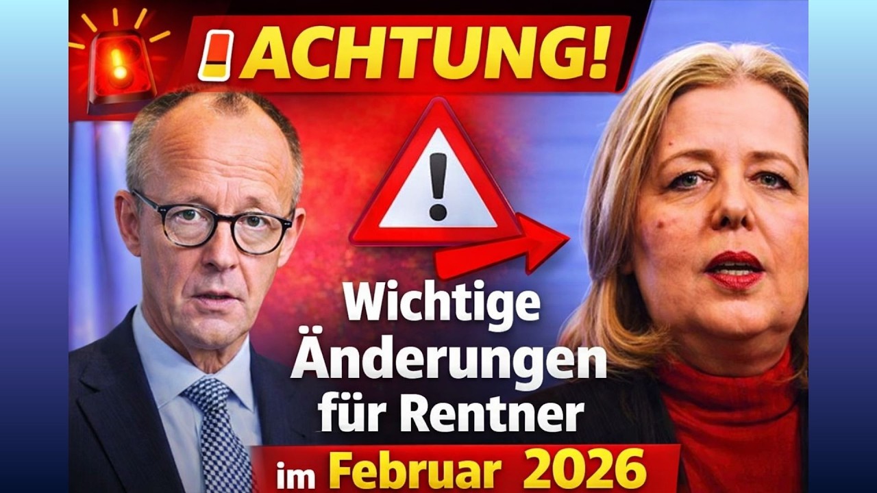 🚨ACHTUNG! Wichtige Änderungen für Rentner im Februar 2026: Was Sie wissen müssen