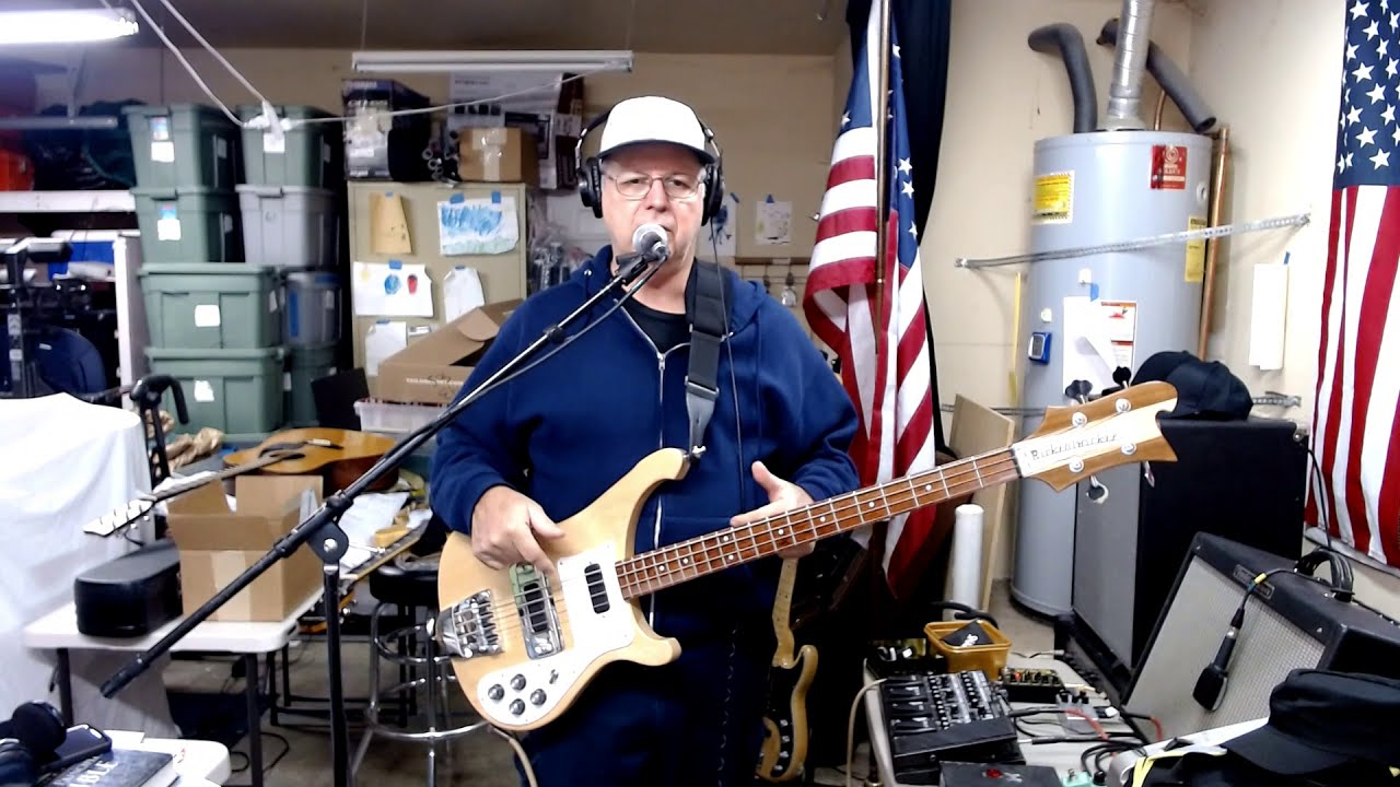 Rickenbacker Bass with Mutes