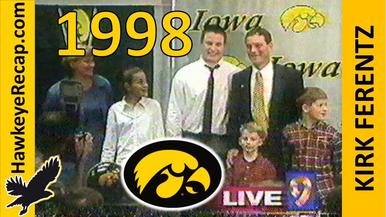 Kirk Ferentz Hired as Iowa Football Head Coach in Dec 1998 - Press Conference KGAN-TV 9 Coverage