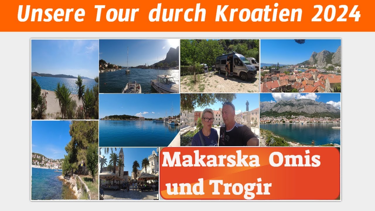 Makarska Omis und Trogir💖unsere Tour durch Kroatien😍