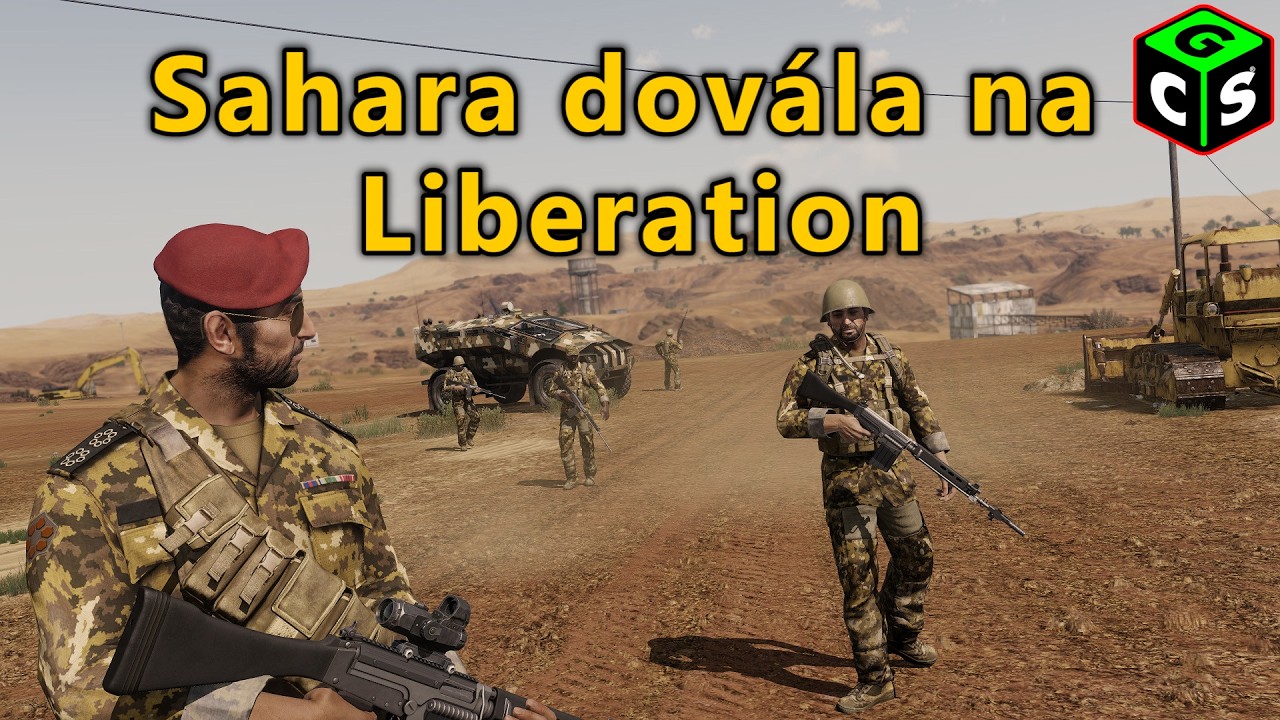 Organizovaný chaos nově na Saharské mapě v ArmA 3 Liberation [LS]