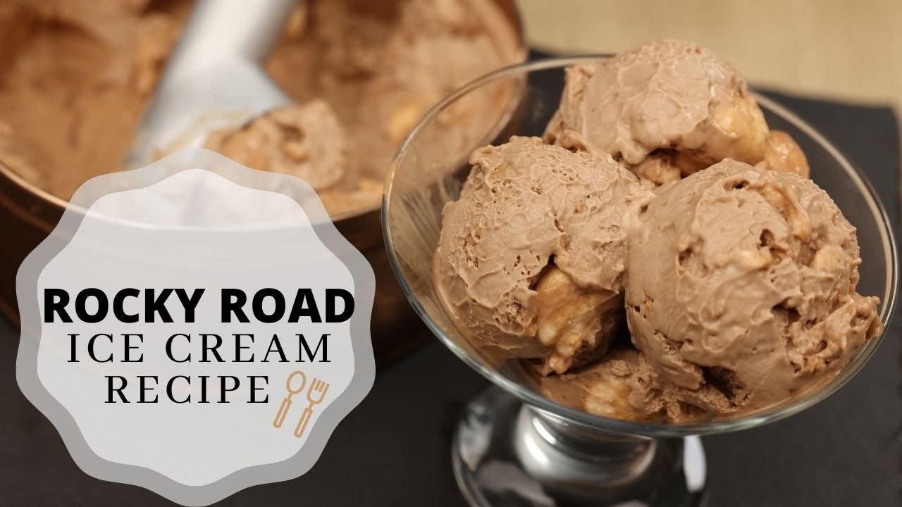 Rocky Road Ice Cream Recipe