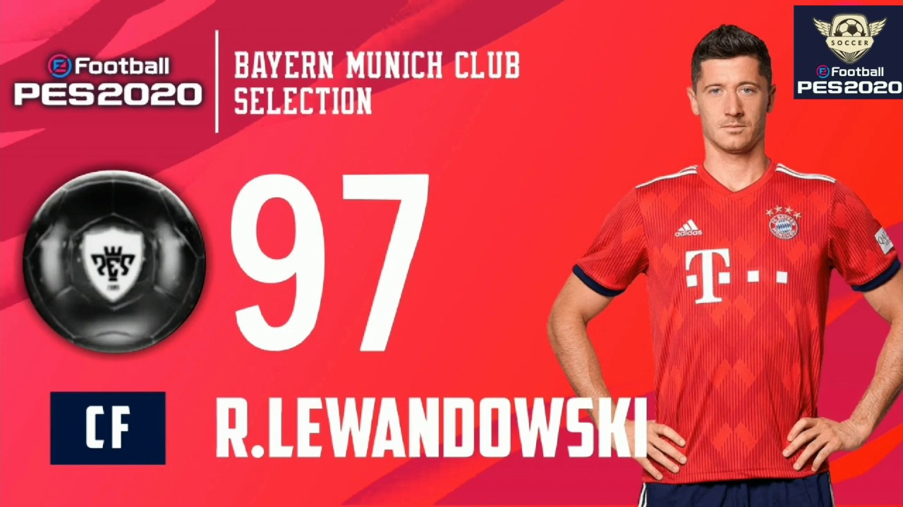 BAYERN MÜNCHEN CLUB SELECTION MAR 02/20 • OFFICIAL MAX RATINGS • PES 2020 Mobile