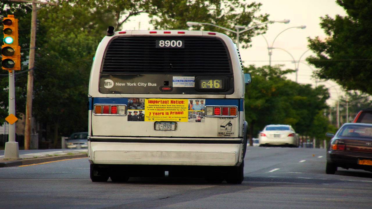 MTA Bus Company 1996 NovaBus RTS-06 8920 [ Audio Recording ]