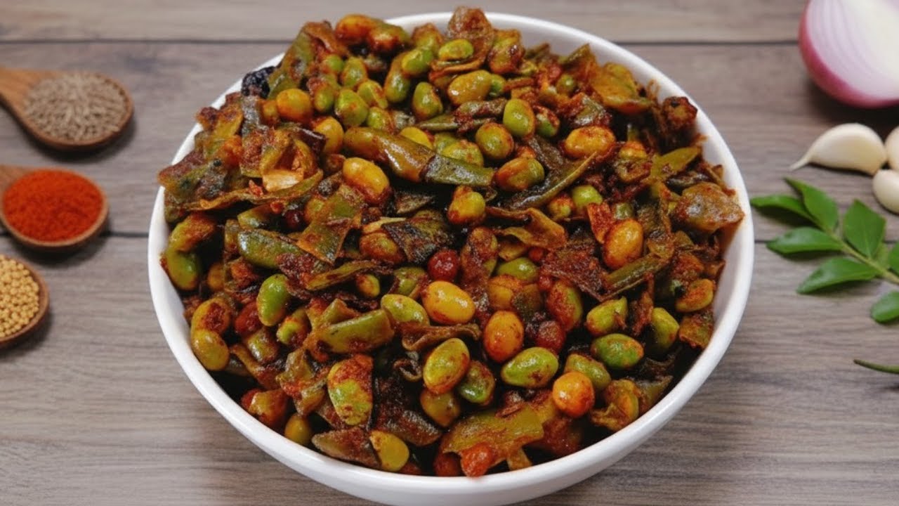 చిక్కుడుకాయ ఫ్రై | Andhra Style Chikkudukaya Fry | Simple Tasty Veg Fry Recipe in Telugu 