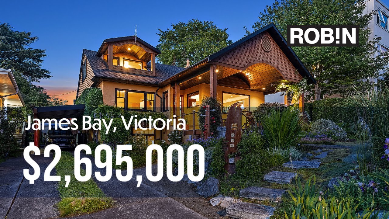 Luxury Living in James Bay Victoria | Dallas Road | Water View Real Estate | Robin Real Estate