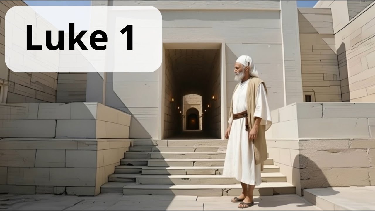 Luke 1 — Annunciation, Mary visits Elizabeth, Birth of John