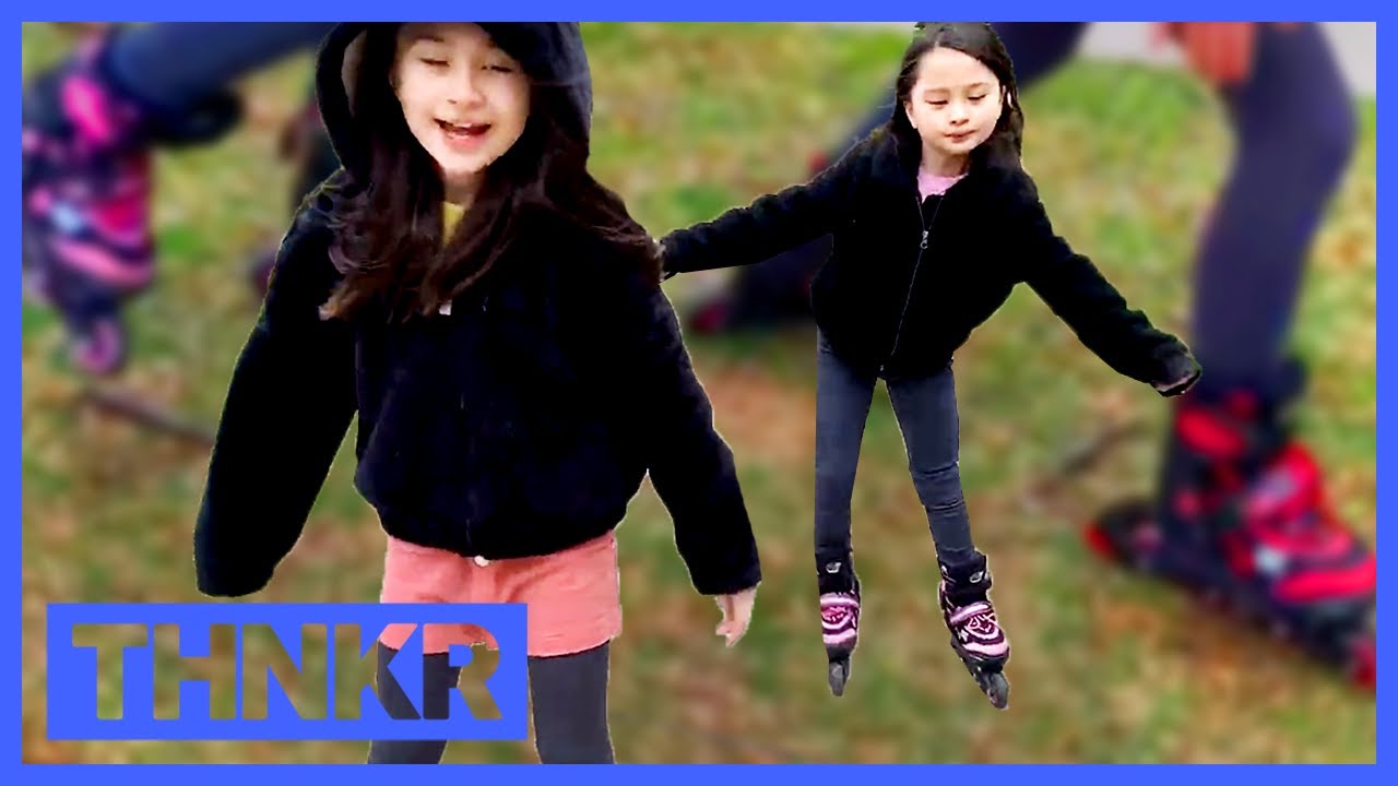 How to Roller Skate for Beginners! In-Line Skates | Kids Teaching Kids