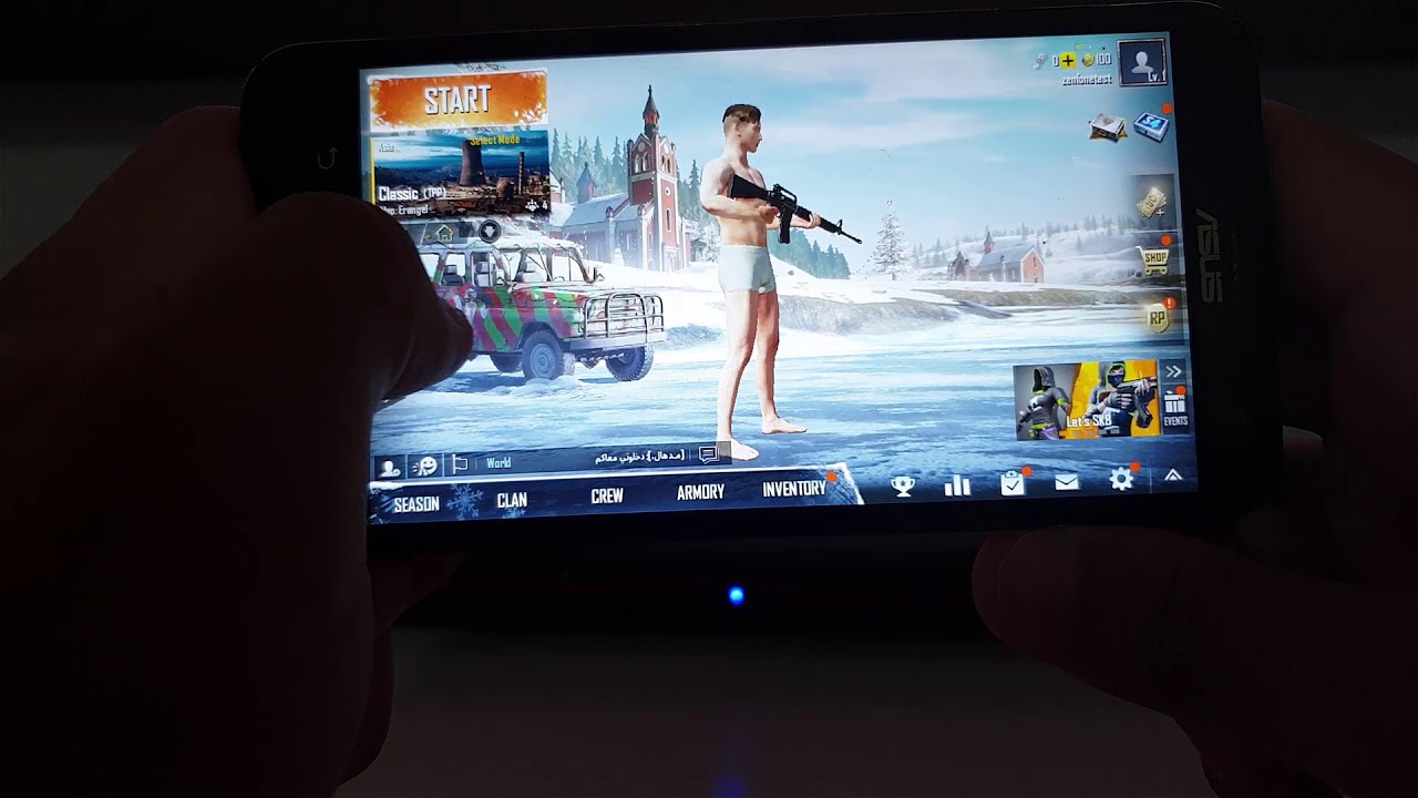 Asus Zenfone 2 Laser 3GB | PUBG Mobile Test Gameplay