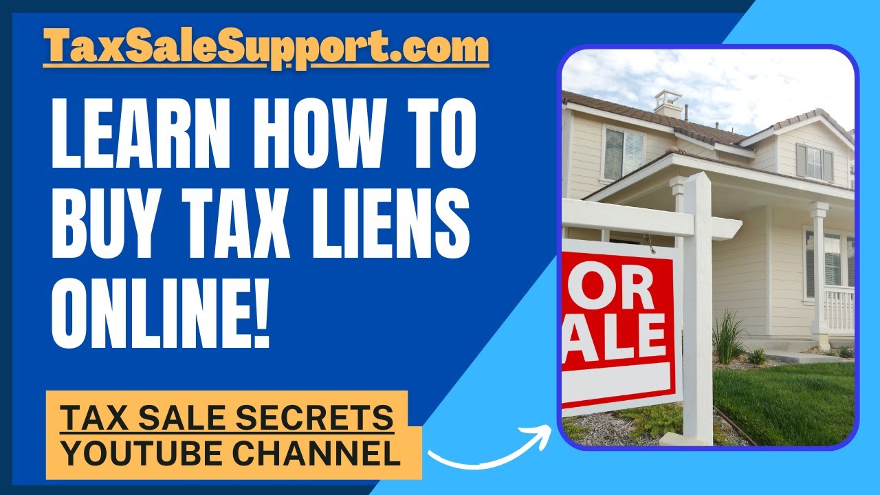 How to buy Tax Liens & Tax Deeds Online: Tax Sale Investing Tutorial