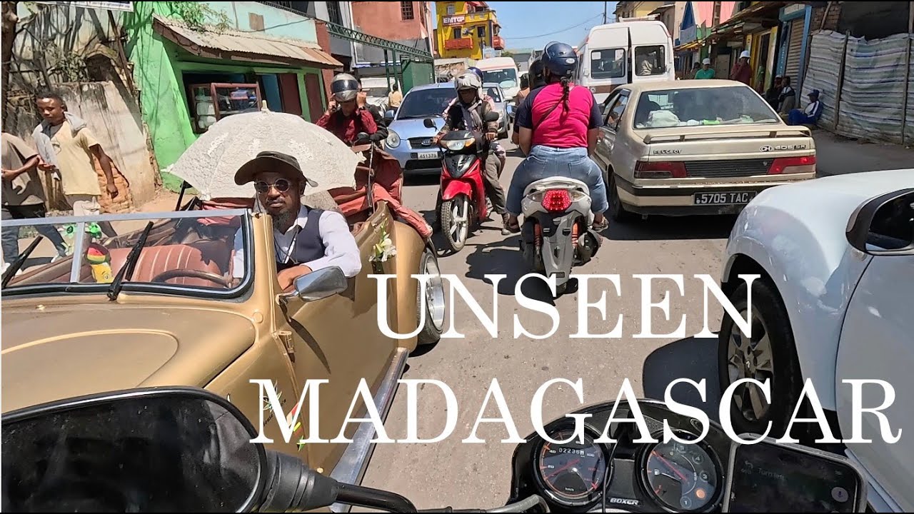 RIDING TOUR of Africa's MOST HECTIC Capital City | Antananarivo Madagascar | No Talking
