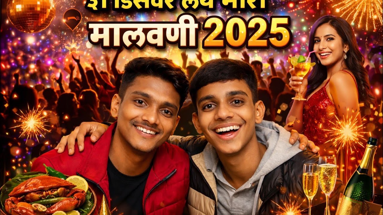 😄[कोकणातील 31st ची पार्टी 2025|Experiments in chickenpox | 😂 धमाल आणि फुल कॉमेडी|]😜 Manage by-vishal