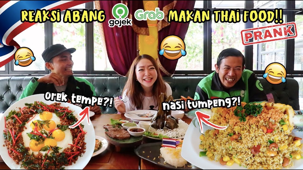 EPIC!! PRANK OJOL DIAJAK MUKBANG THAI FOOD DI RESTORAN MEWAH!!