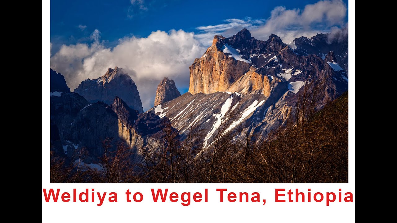 Weldiya to Wegel Tena road LANDSCAPE, Ethiopia