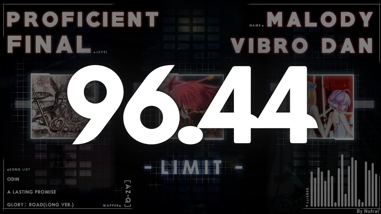 [OSU!] Vibro Pro - Final Dense Dan 96.44 Clear