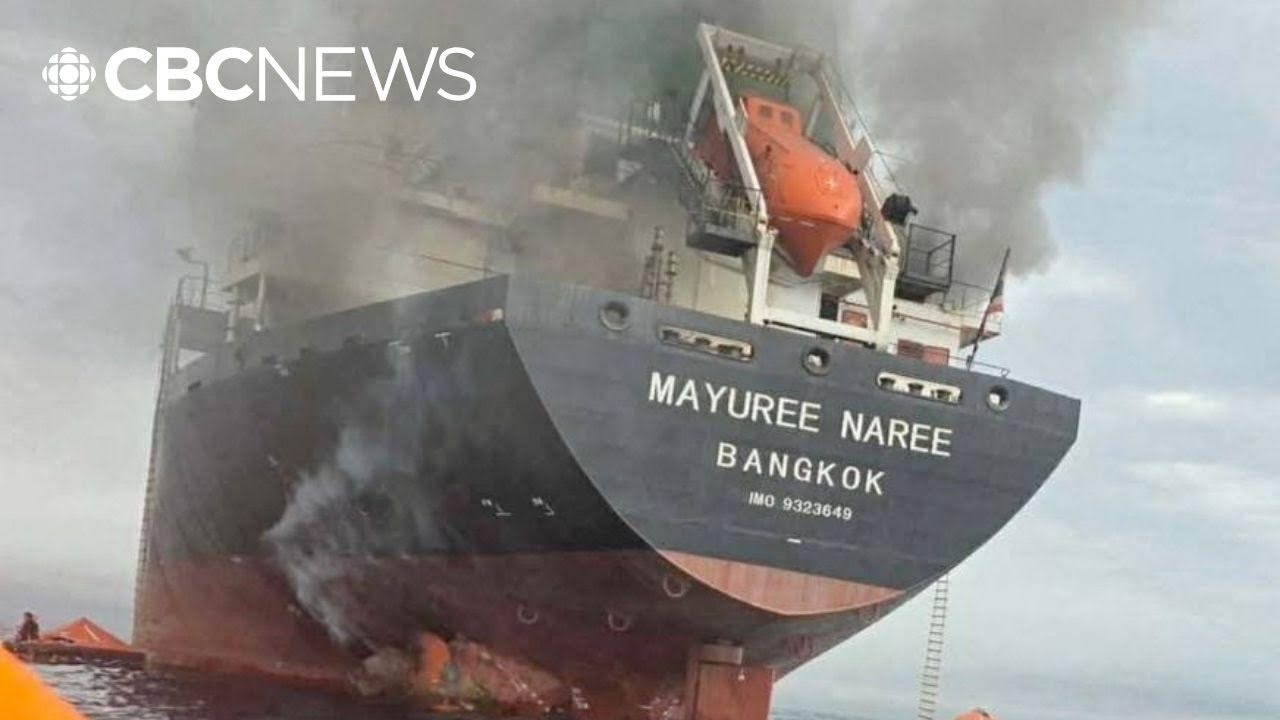 3 cargo vessels hit in Strait of Hormuz