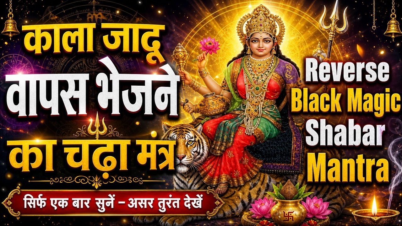 REVERSE BLACK MAGIC CHANDI SHABAR MANTRA