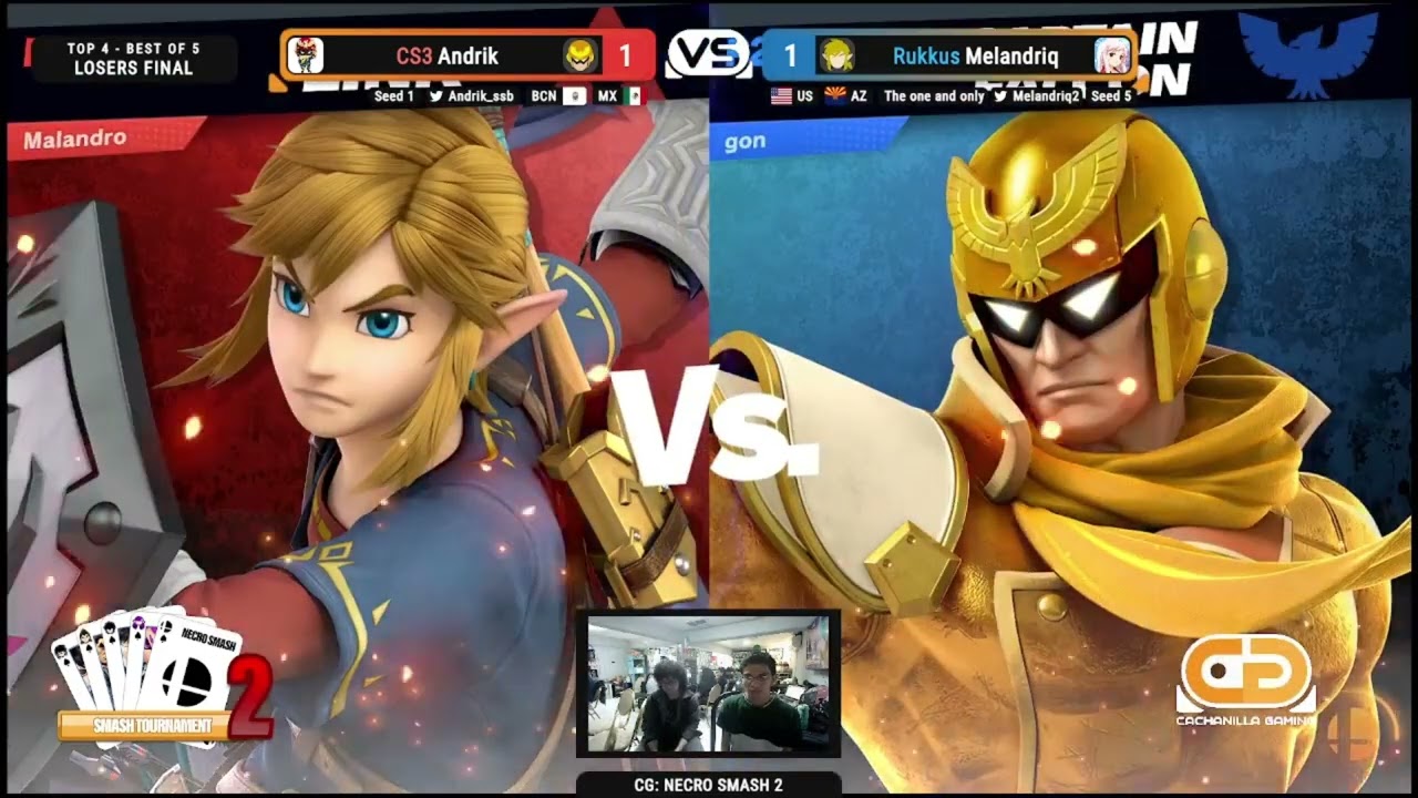 Necro Smash 2 - Singles Bracket - Losers Final - Melandriq vs Andrik