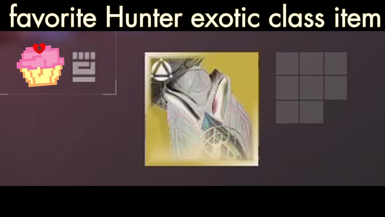 What I look for in an Exotic Class item for PvP | Hunter