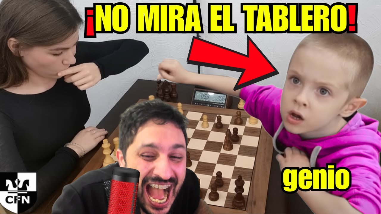 ¡El niño viral sorprende con una jugada increíble en ajedrez!