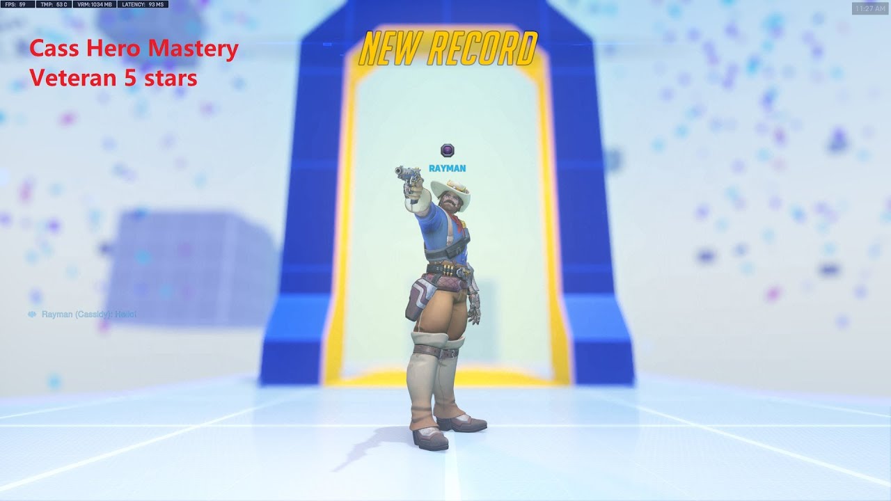 Overwatch 2 - [Hero mastery] Cass 5 stars veteran