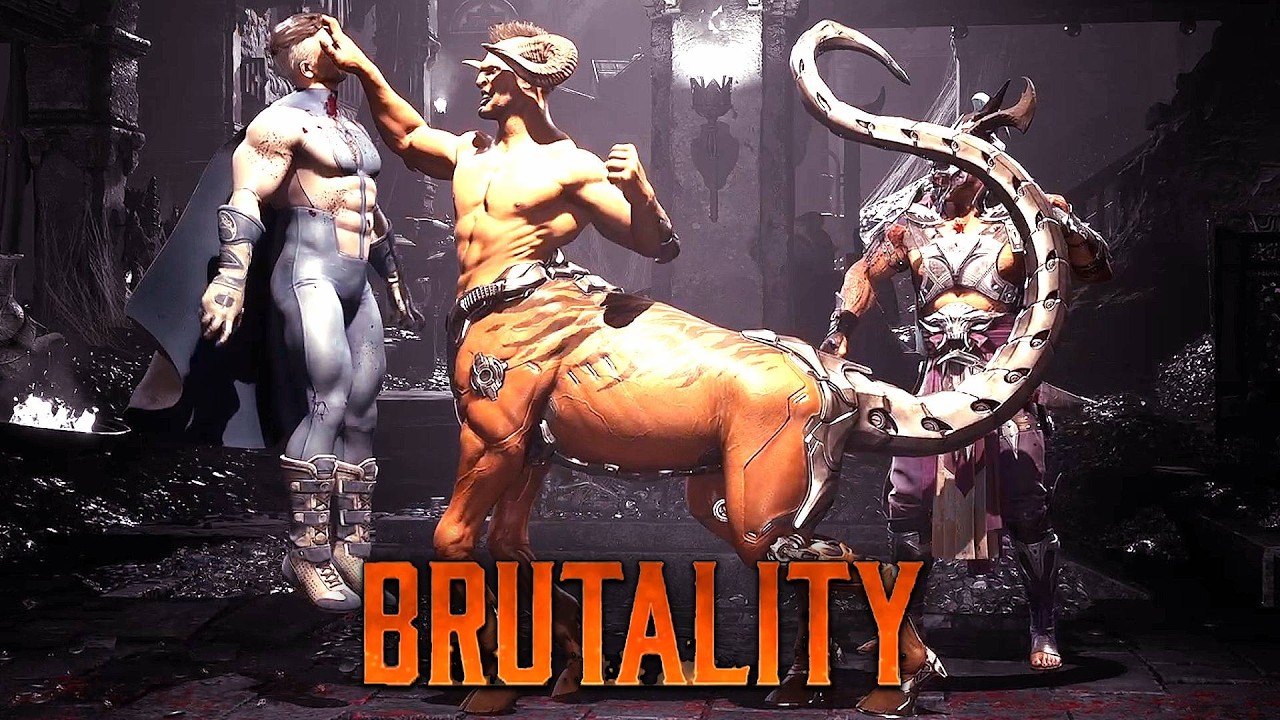 Motaro (Kameo) Wszystkie 3 brutalności, śmiertelność i śmiertelny cios | Mortal Combat 1 MK1
