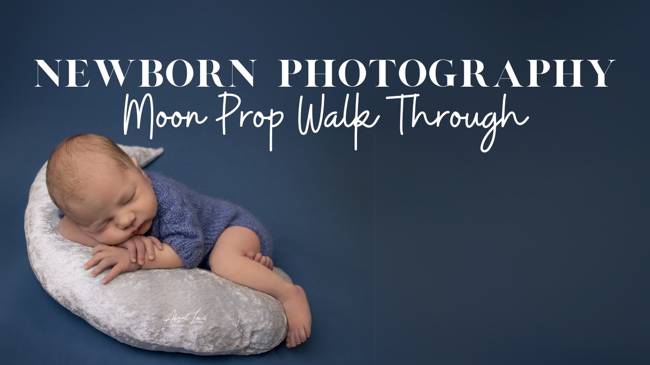 How To: Newborn Moon Photography Prop