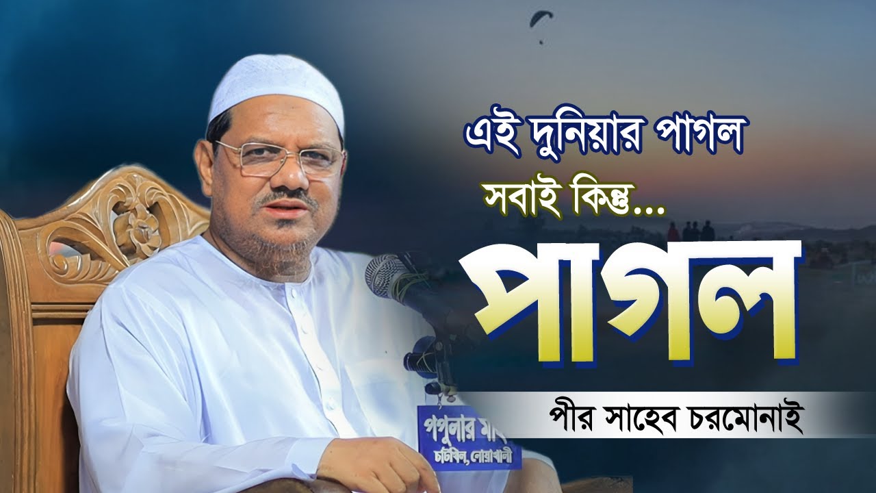 এই দুনিয়ার পাগল | সবাই কিন্তু পাগল | New Waz 2025 | মুফতি রেজাউল করীম পীর সাহেব চরমোনাই