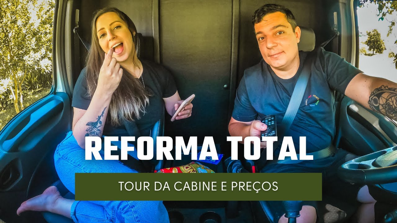 Reforma total na cabine da Iveco Daily | Motorhome Artesanal