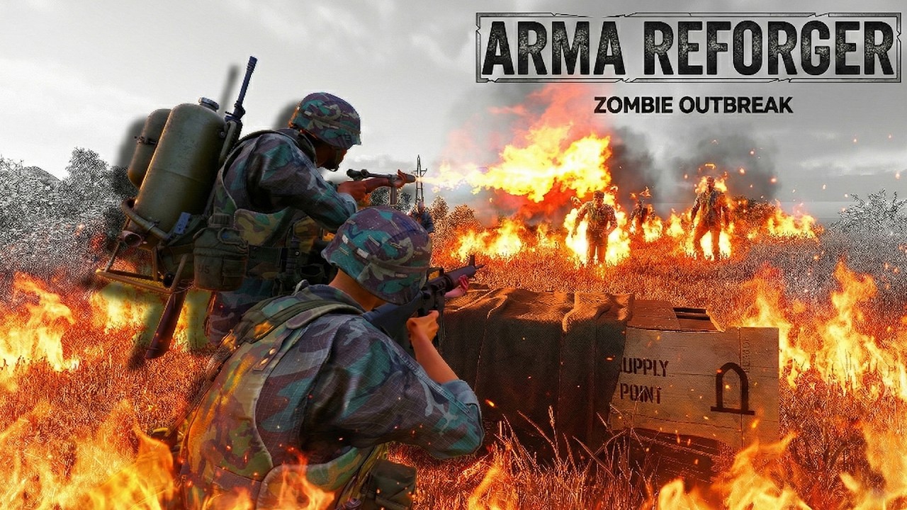 The Gang BARLEY Survives Modded ZOMBIES... | Arma Reforger