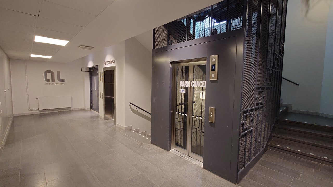 REPLACED!! 2019 KONE MonoSpace MRL-Traction Elevators @ Hälsingegatan 49, Stockholm, Sweden!