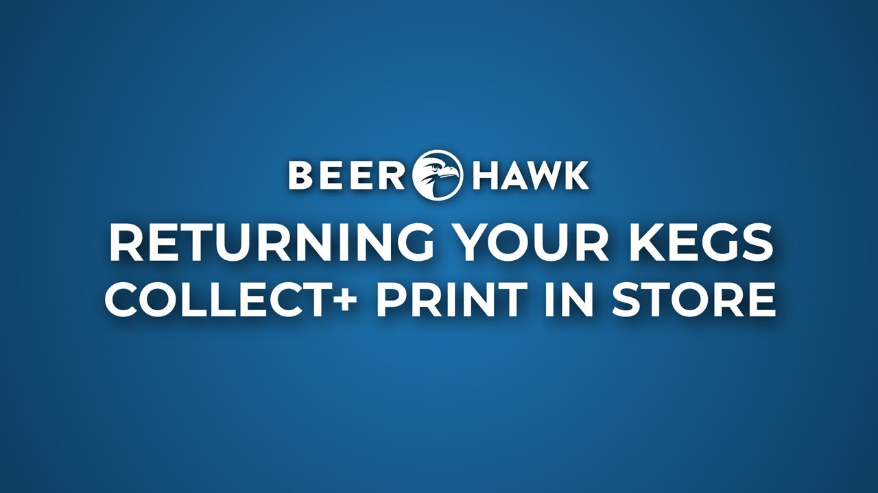 How to box and return your kegs - Collect+ Print in Store