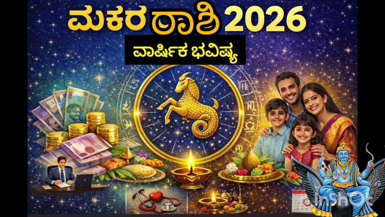 ಮಕರ ರಾಶಿಯವರು 2026ರಲ್ಲಿ ಕೇಳಲೇಬೇಕಾದ ಒಂದು ಎಚ್ಚರಿಕೆ ⚠️