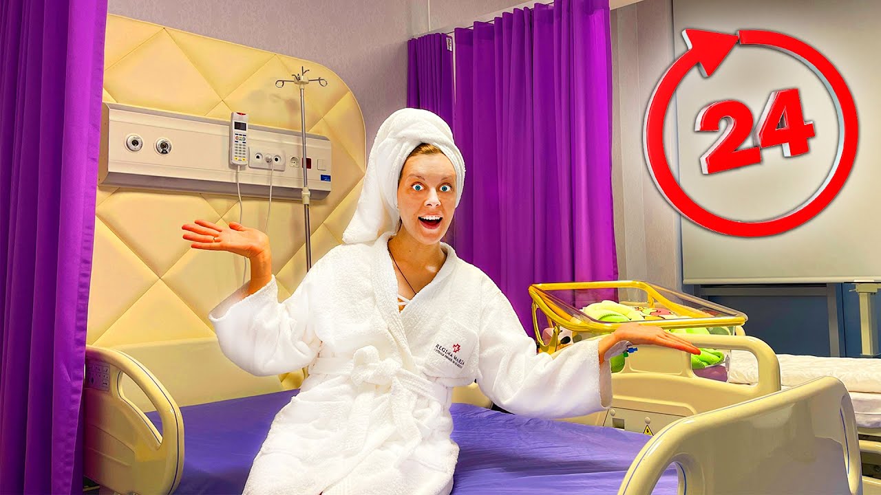 ⏰ 24 de ore cu BEBELUȘUL 👶 &icirc;n MATERNITATE 🏥