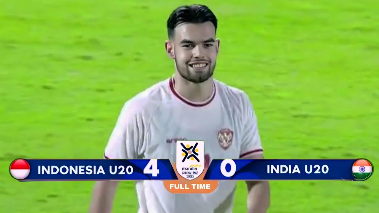 FULL HIGHLIGHT INDONESIA U-20 VS INDIA U-20 !! FRIENDLY MATCH | Fans Camera