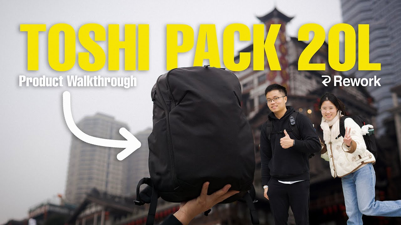 Toshi Pack 20L: Every Feature, Filmed Across 9 Days of Adventure
